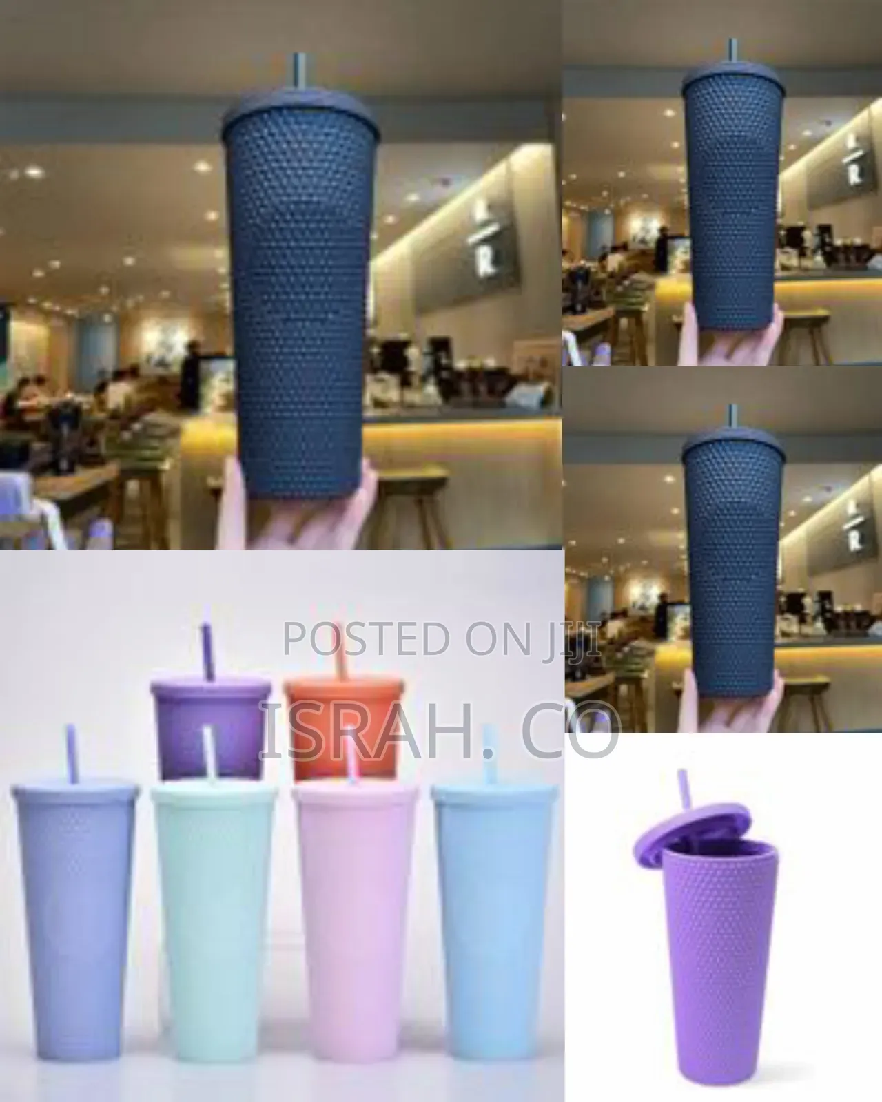 1pc Diamond Radiant Goddess Cup 710ml Summer Cold Water Cup Tumbler .