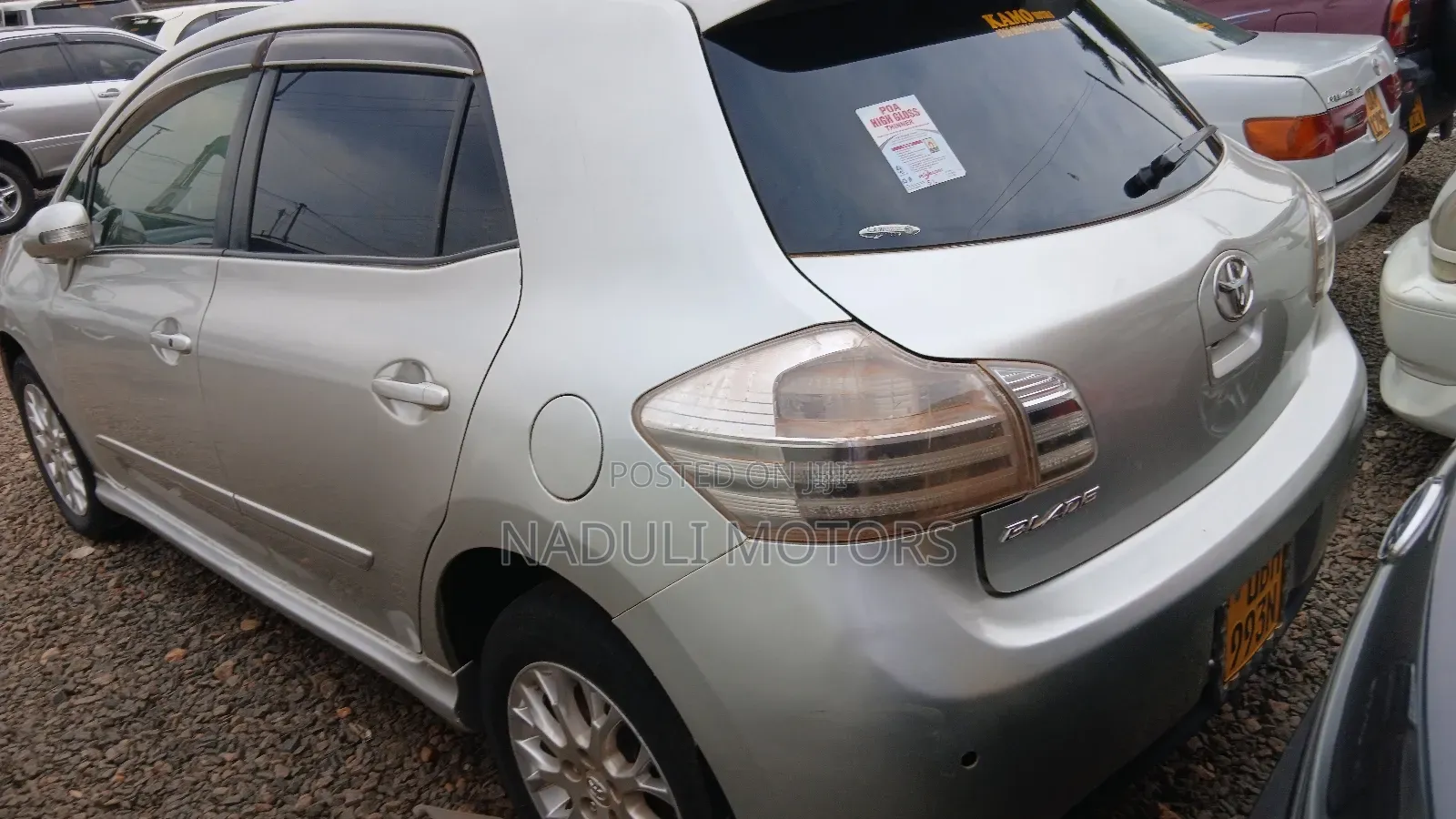 Toyota Blade 2010 Silver