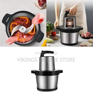 Professional Stainless Steel Electric Food Chopper and Meat Grinder