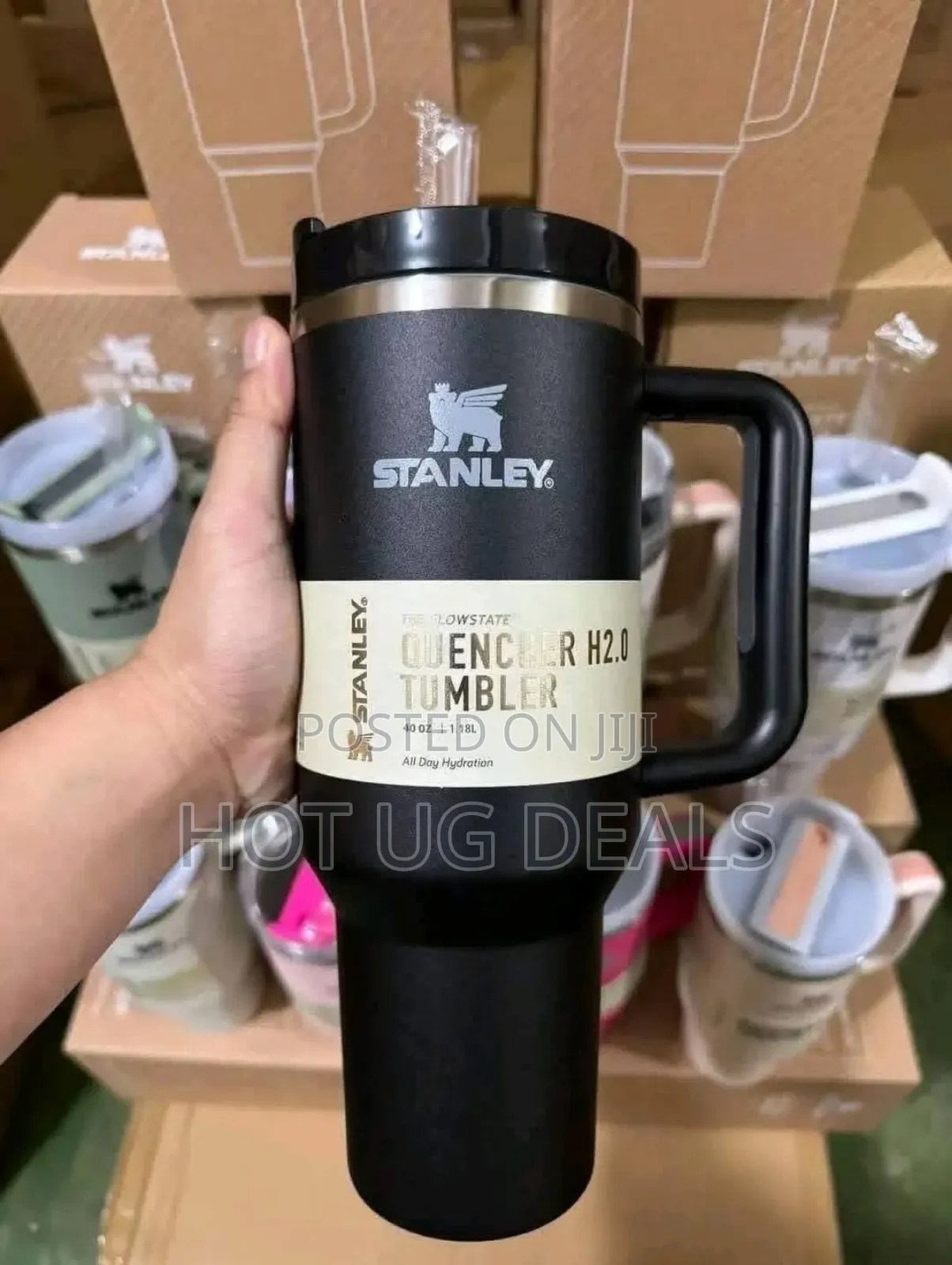 Insulated Vacuum Stainless Steel Stunley Cup / Mug 1200ml - Multicolor