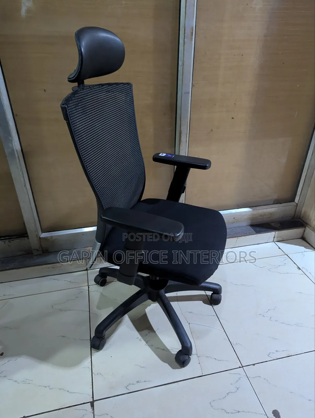 Second Hand Headrest Office Chair for Sale