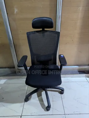 Second Hand Headrest Office Chair for Sale