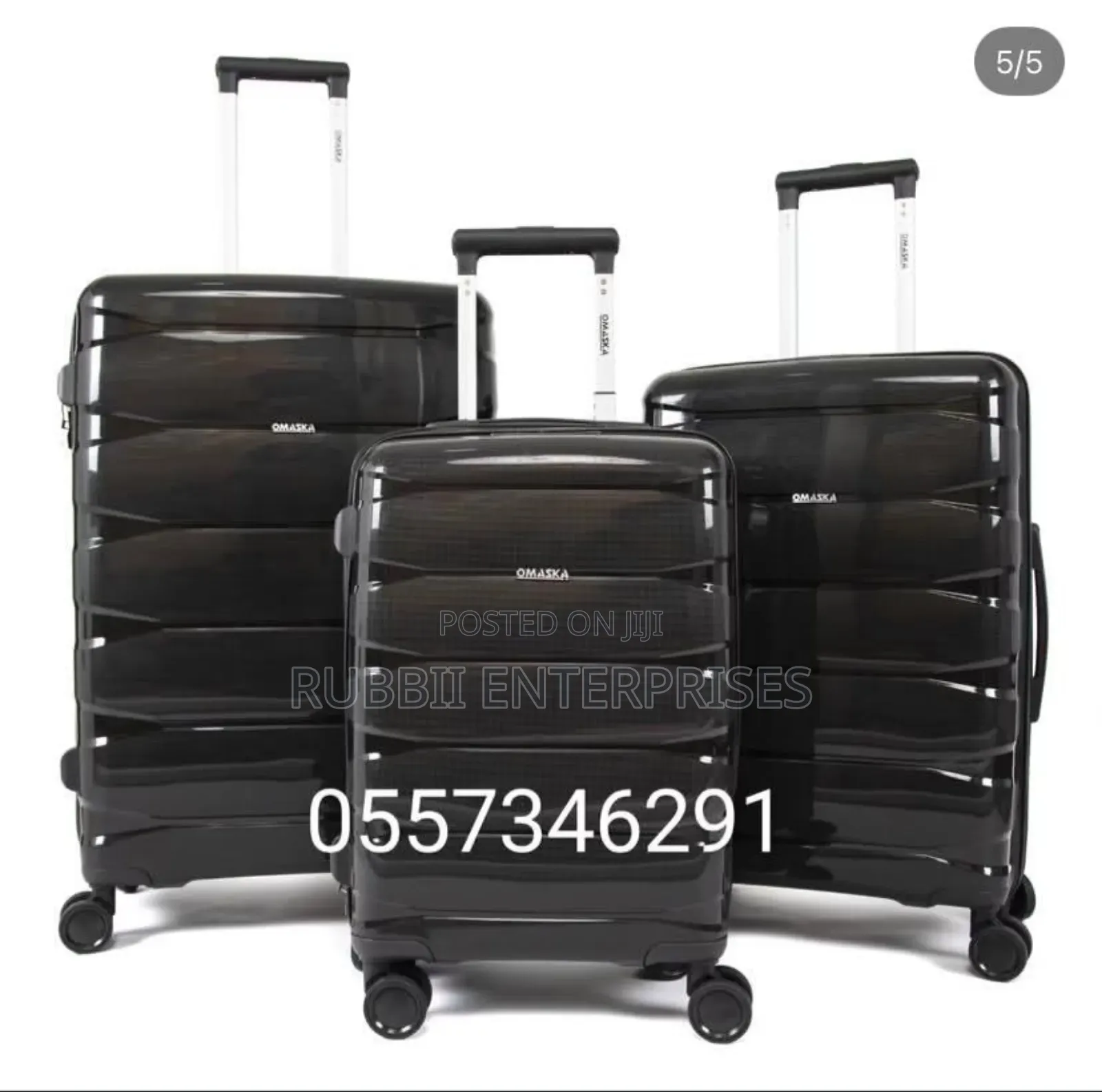Plastic Suit Case 3pc