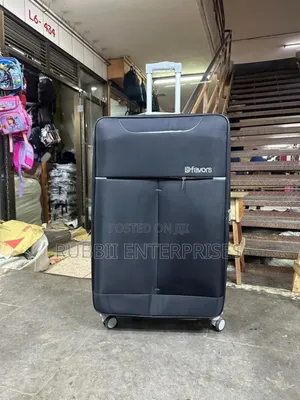 Extra Large Leather Suitcase