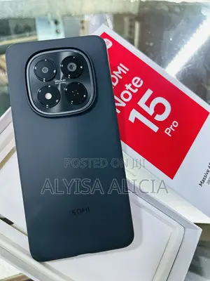New Xiaomi Redmi Note 15 Pro 256 GB Black