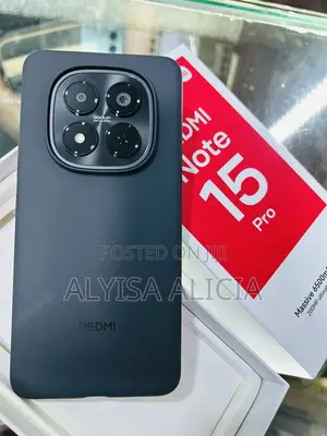 New Xiaomi Redmi Note 15 Pro 256 GB Black