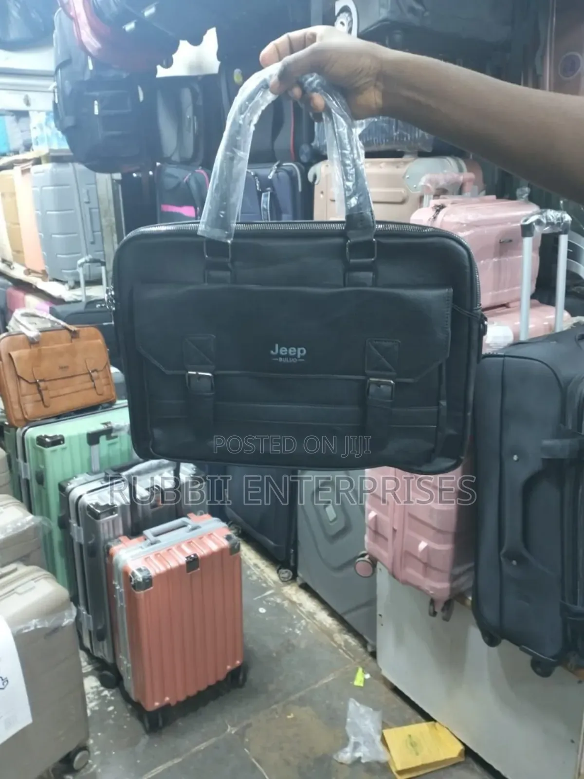 Black Jeep Briefcase