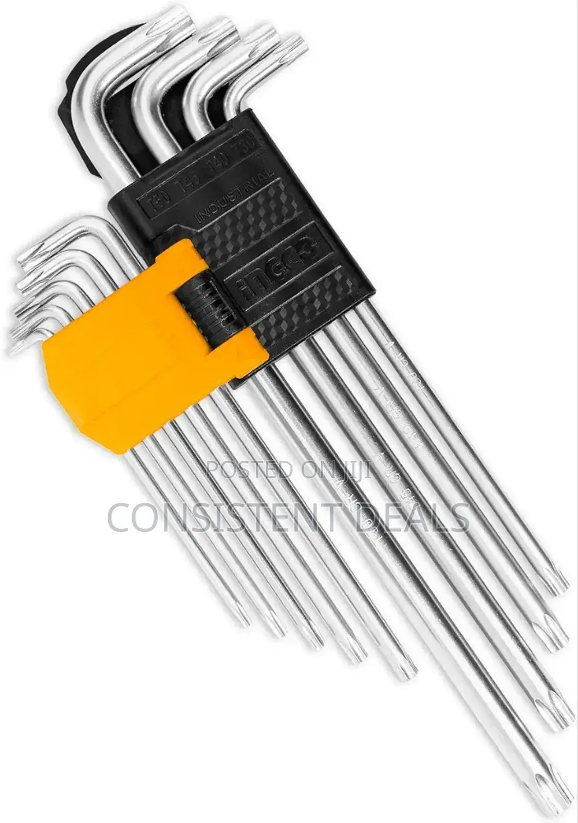 9pcs Torx Key Set Extra Long Arm Set Anki 9 Pieces Mushraf Long