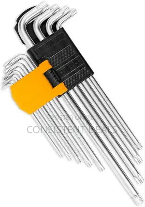 9pcs Torx Key Set Extra Long Arm Set Anki 9 Pieces Mushraf Long