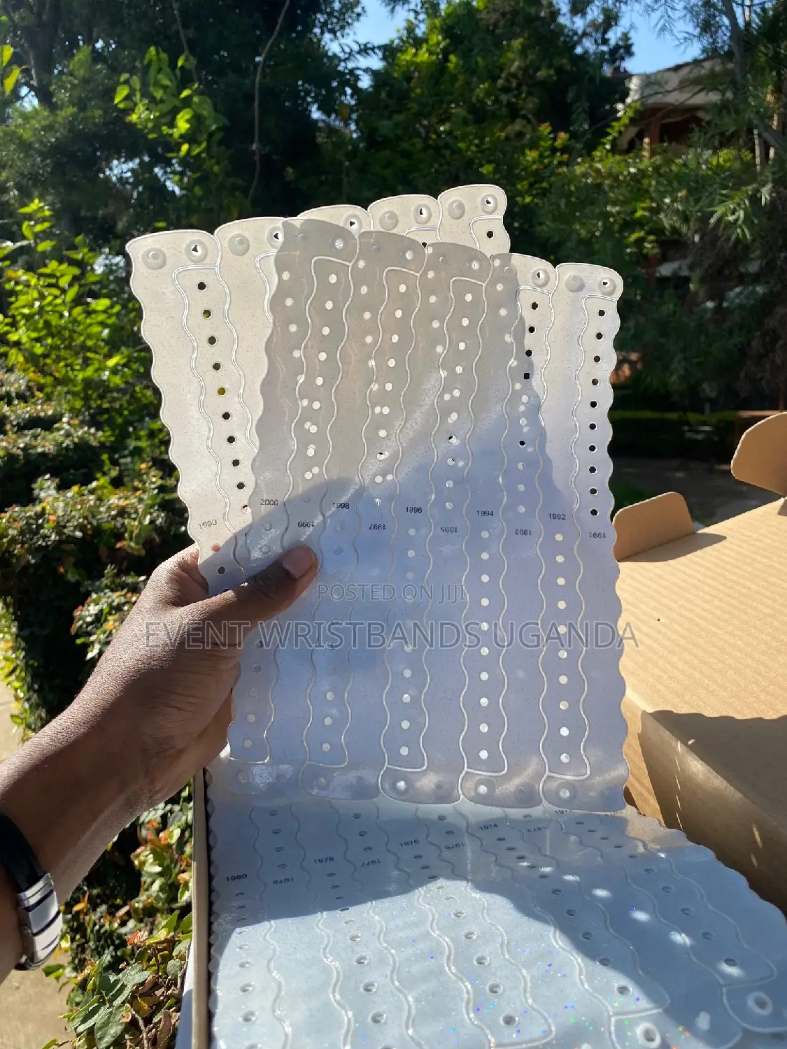 Plastic Vinyl Wrist Tickets