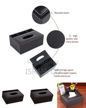 4 Compartment Tissue Paper Box Holde