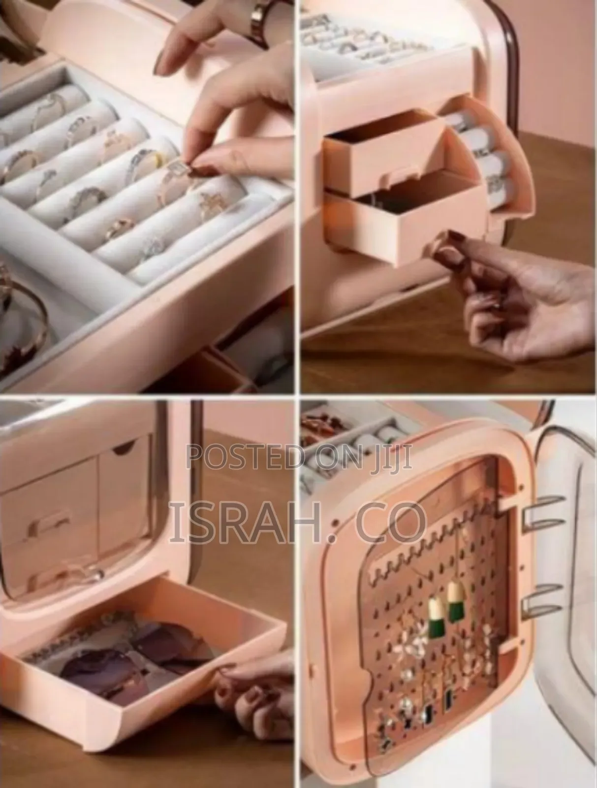 Multi-Functional Portable Jewelry Organizer and Storage Case