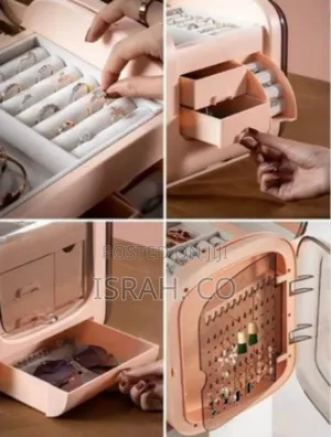Multi-Functional Portable Jewelry Organizer and Storage Case