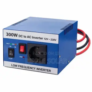 300w Solar Inverter 12v Dc to Ac Power Backup Tv Lights Kampala