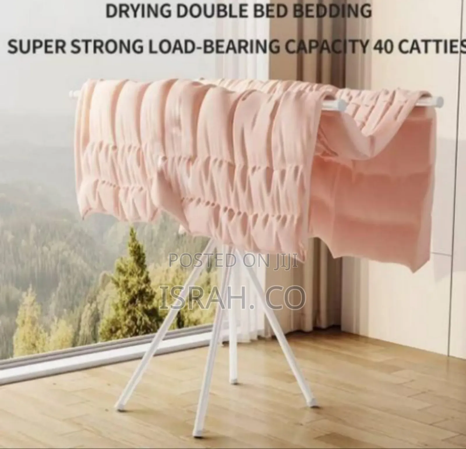 Portable, Freestanding Clothes Drying Rack