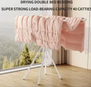 Portable, Freestanding Clothes Drying Rack