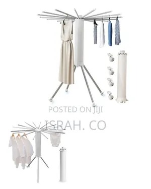 Foldable and Portable Clothes Drying Rack