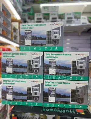 V380 Dual-Lens 4g Solar CCTV Camera,