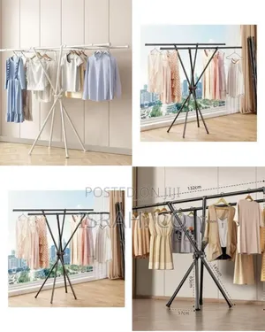Portable Freestanding A-frame Clothes Drying / Garment Rack