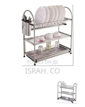 Three-Tier Multi-Purpose Dish Drying Rack