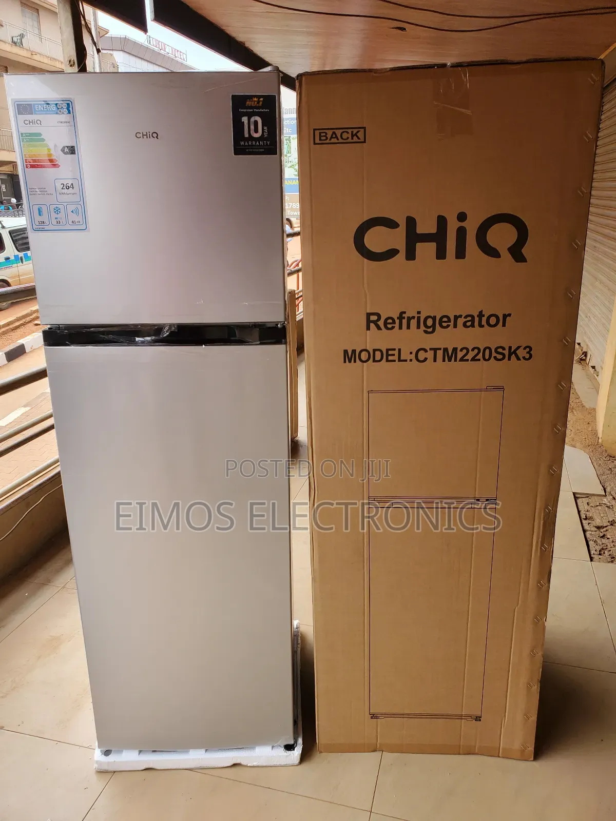 220l Double Door Chiq Fridge Frost Free