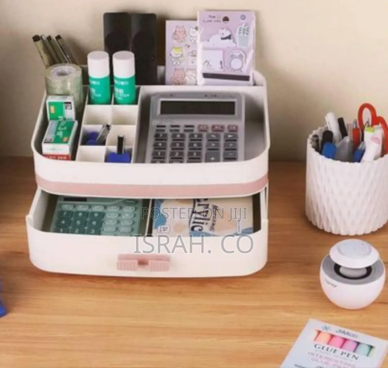 Multi-functional Desk Organizer With Drawers