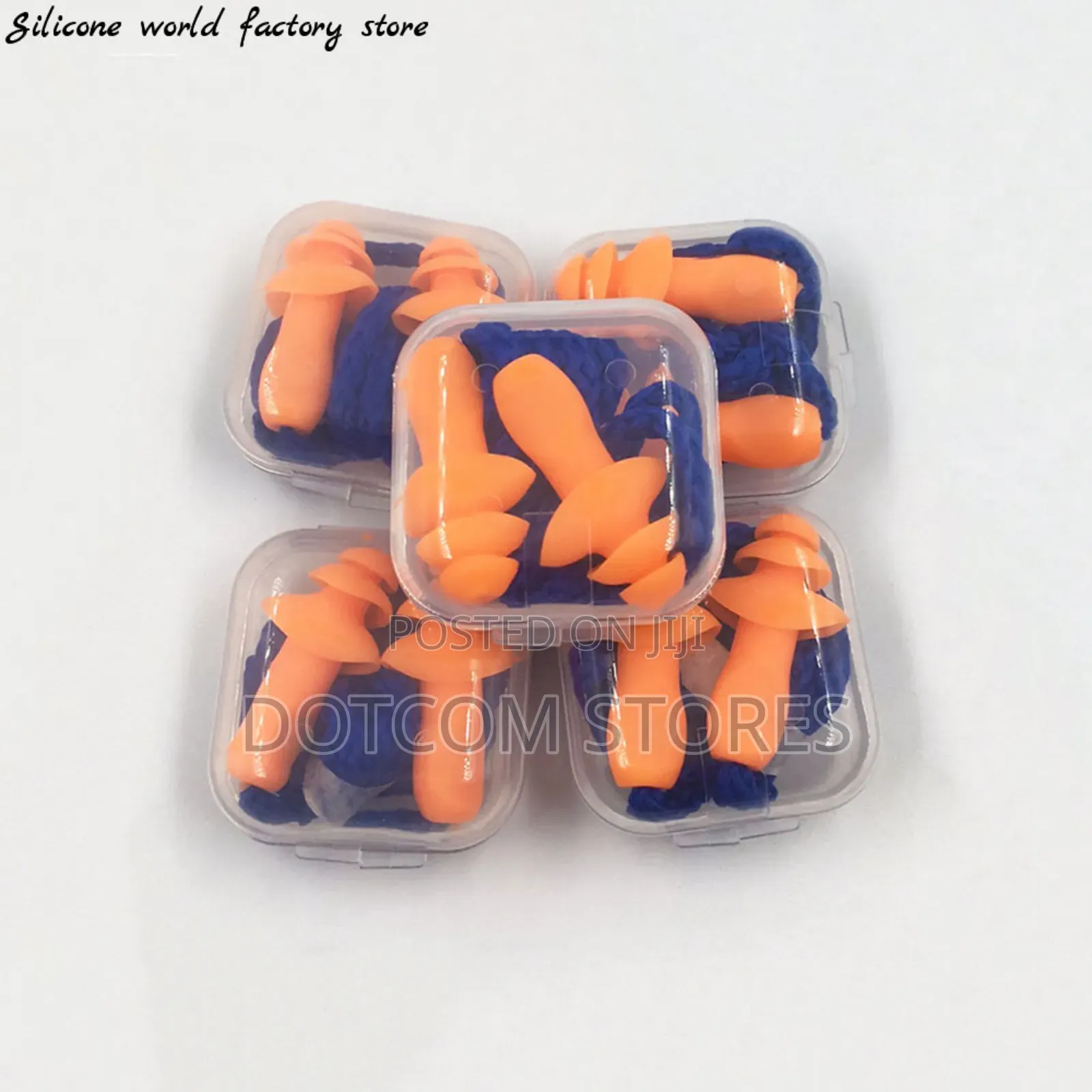 Pair Of Silicone Earplugs
