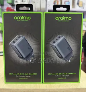 Oraimo Hypergan 65w Gan Wall Charger Kit With 100w C to C Cable