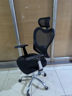 Office Chair, With an Headrest and Movable