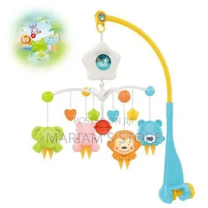 Baby Crib Mobile With Projector And Relaxing Music