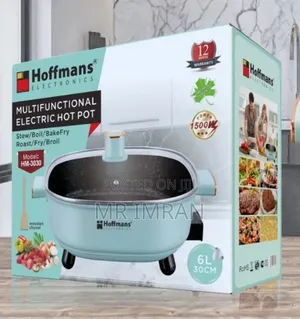 Hoffmans Hm-3030 Multifunctional Electric Hot Pot.