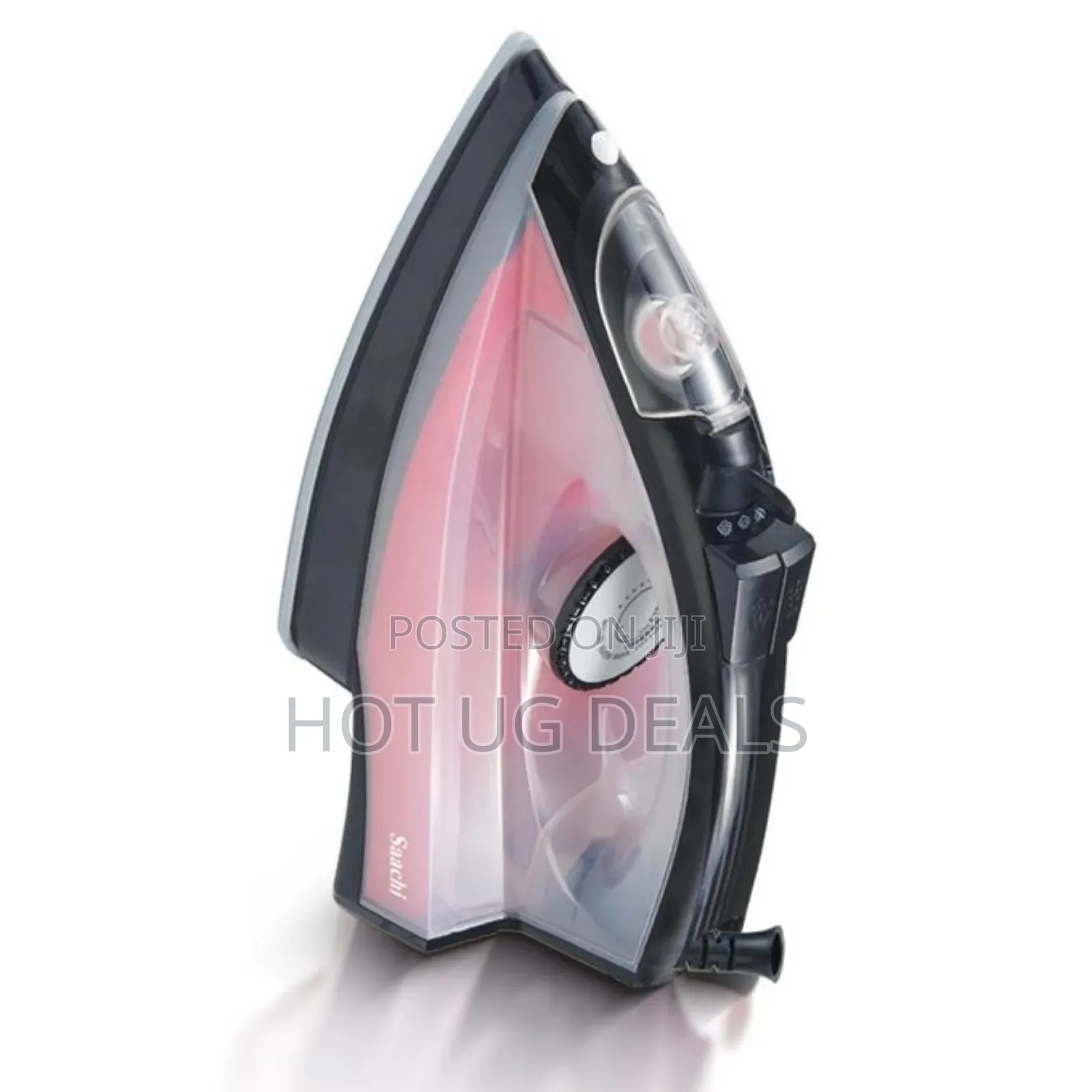 Saachi Steam Iron With Nonstick Plate - Pink