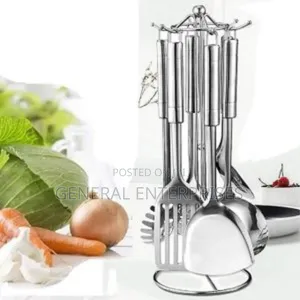 7-Piece Stainless Steel Kitchen Utensil Set
