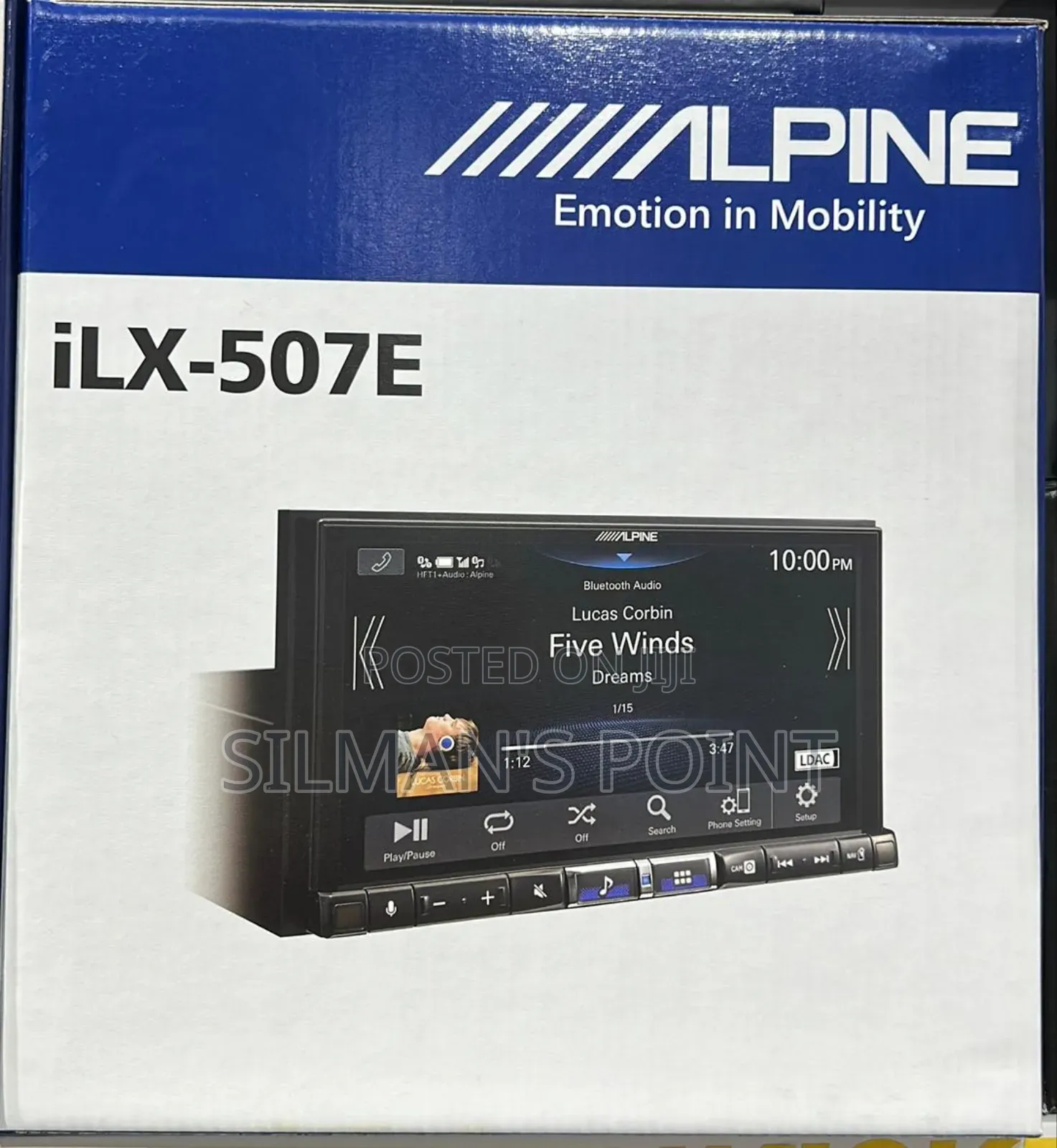 Alpine Ilx-507e Digital Multimedia 7" Receiver