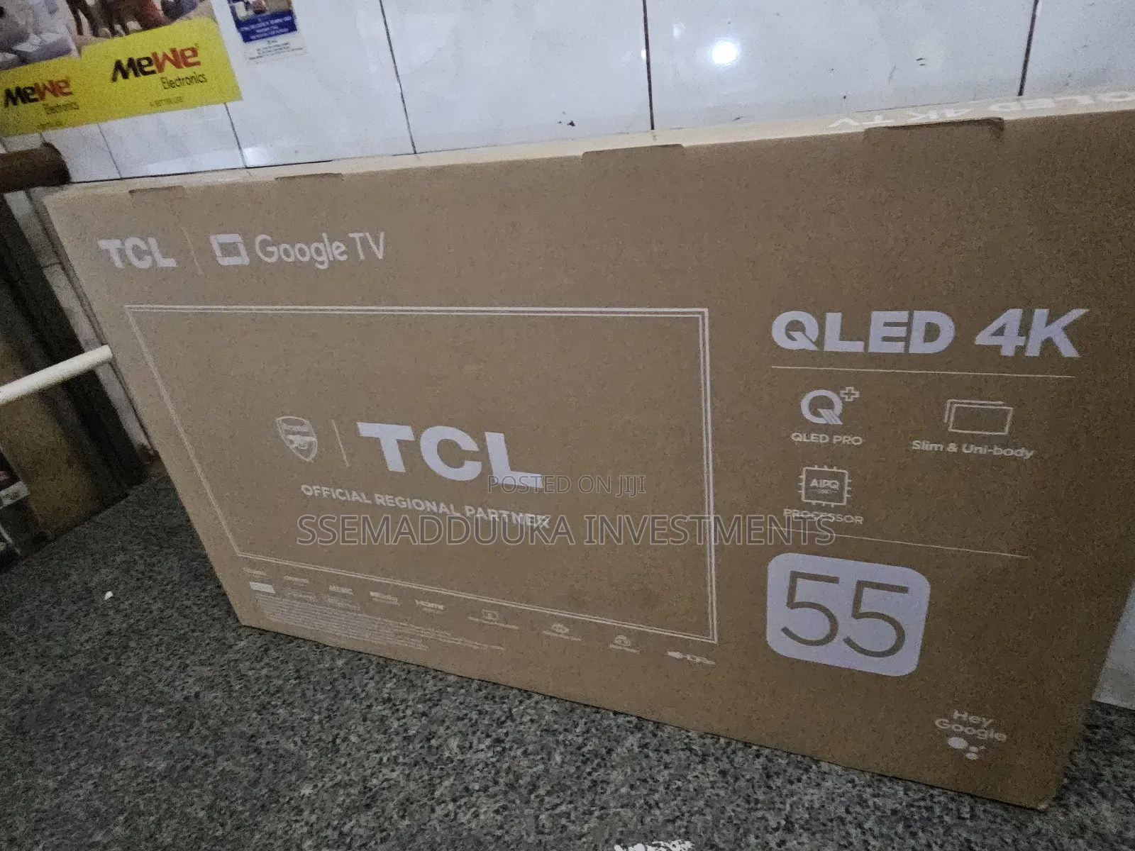 TCL 55inches Qled Smart Android Tv