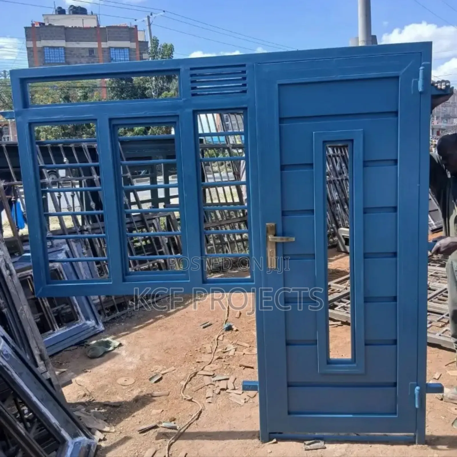 Single Doors Combined Window Doors Modern. We Work FRM Site in Needed