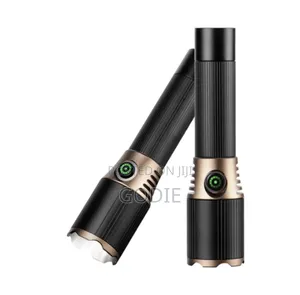 Adjustable Zoom Beam Rechargeable Led Flashlight.