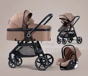 3 in 1 Baby Stroller Set - Luxury Comfort 3 in 1 Baby Stroller Set