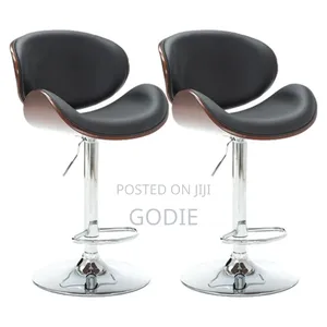 Flash Furniture Bentwood Adjustable Height Barstool With Curved Back.