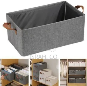 Versatile Fabric Home Organizer Storage Cube Basket