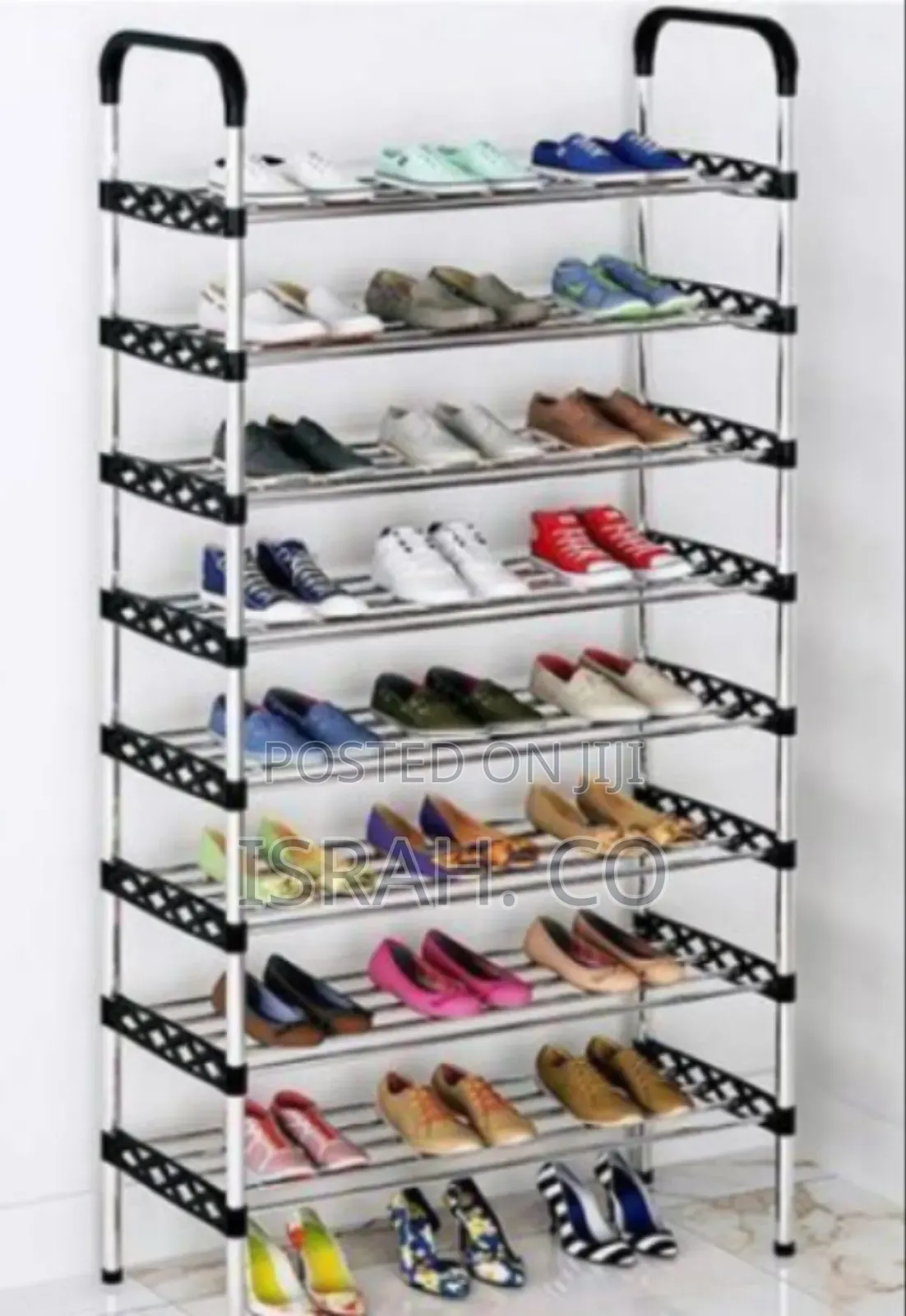 8-tier Space-saving Shoe Rack Organizer