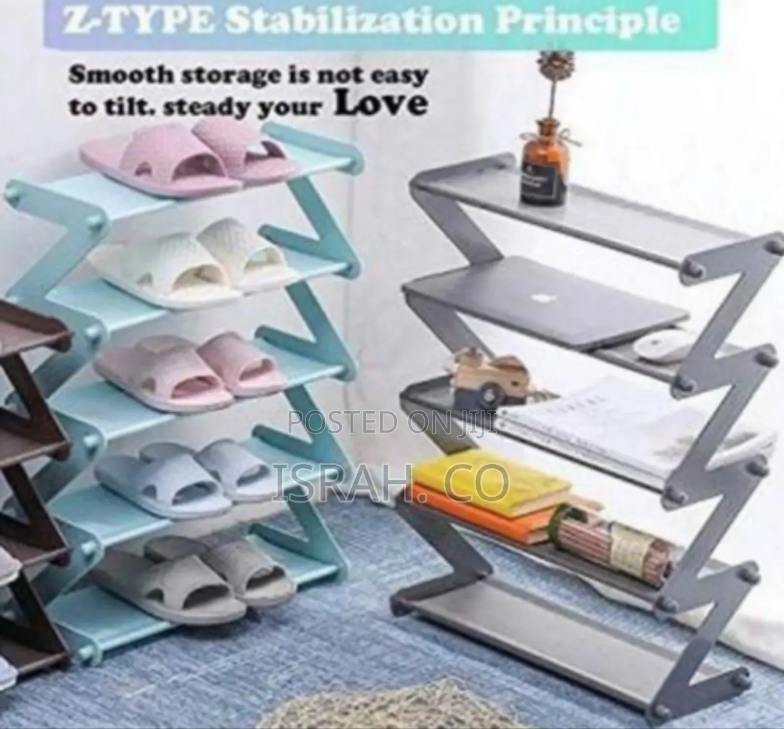 Z-type Multi-tier Organizer / Shoe Rack