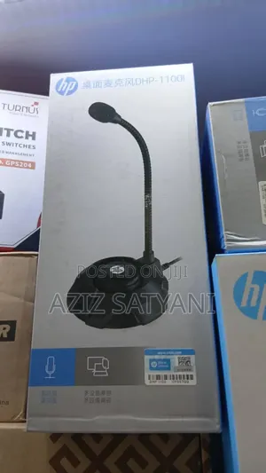 Hp Conference Microphone For Meeting, Conference, Gaming, And Many M