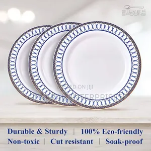 Renaissance Royal Blue Dinner Plate 6pc
