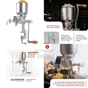 Metallic Grinder Mill - Silver