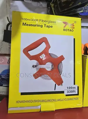 100m/330ft Fiberglass  Measuring  Tape