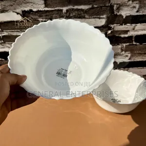 Luminarc Trianon White Glass Salad 1pc