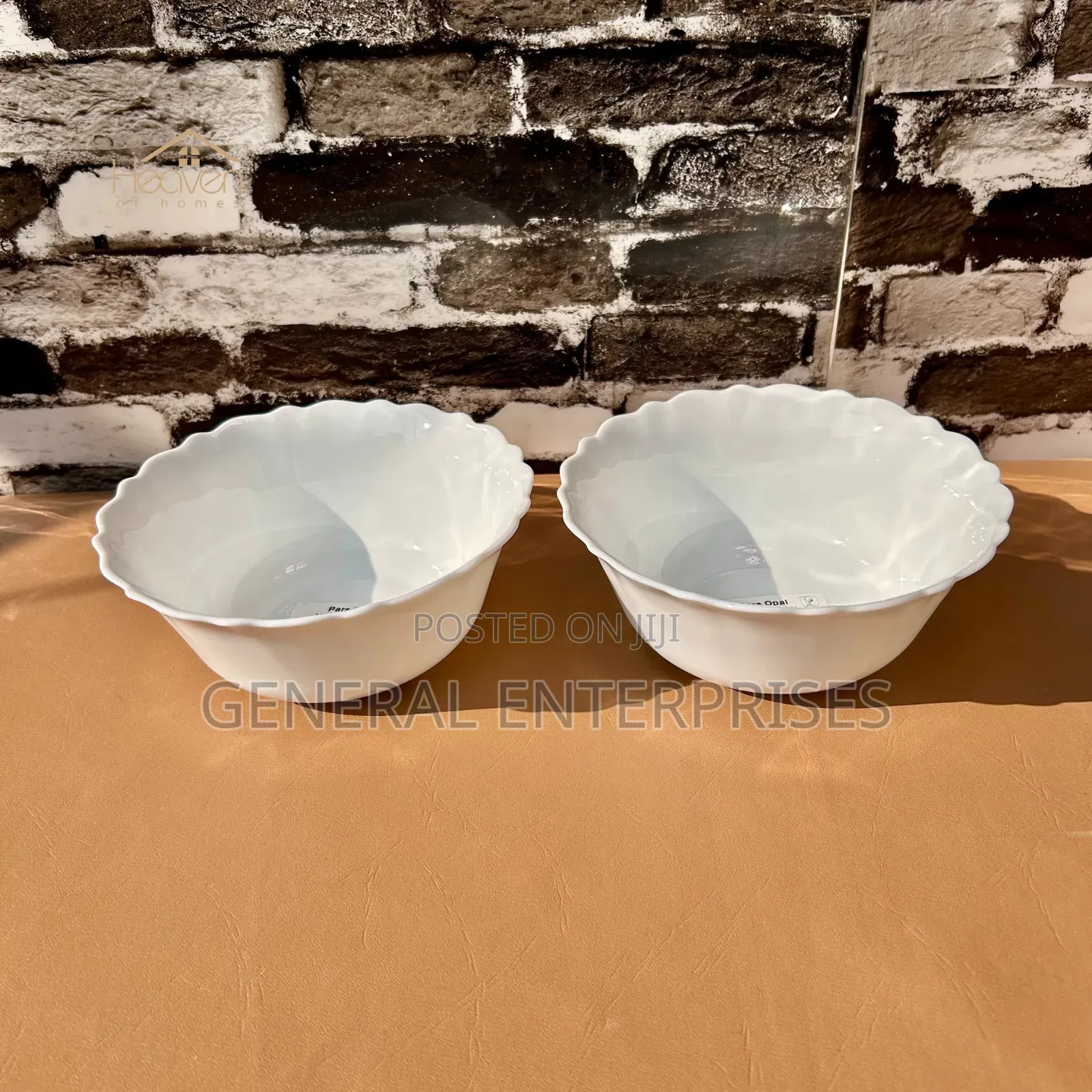 Luminarc Trianon White Glass Salad 1pc