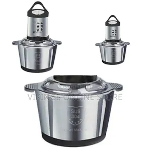 Hoffmans Professional Stainles Steel Electric Food Chopper and Grinder