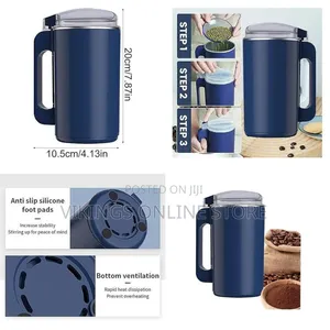 Large Electric Coffee and Spices Grinder-Multicolour
